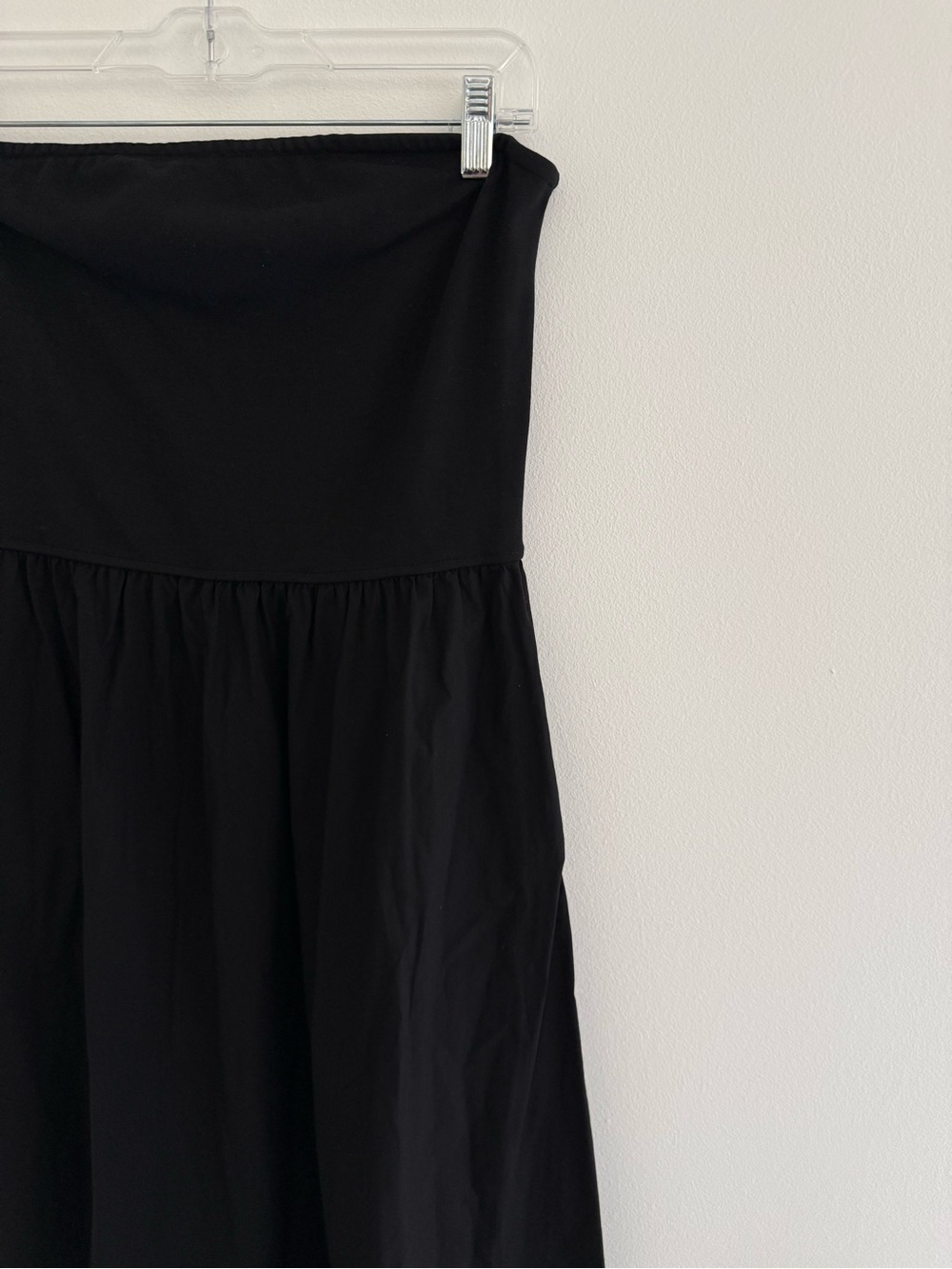 PrettyGarden Black Strapless Midi Dress Medium - Picture 3 of 7